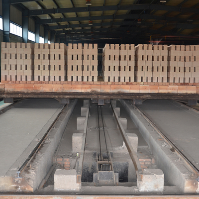 Forno a tunnel per mattoni di argilla completamente automatico con camera di essiccazione