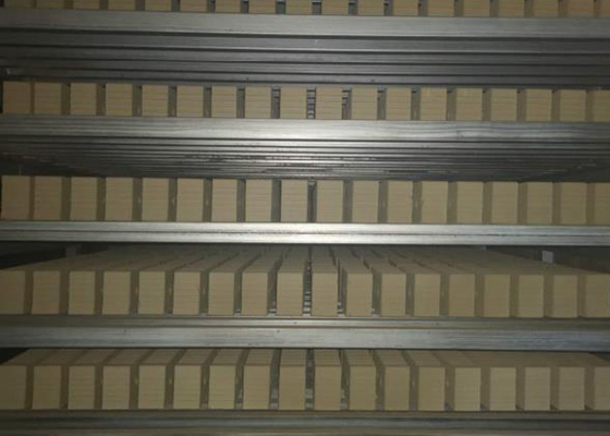 Sistema automatico della camera di essiccazione del blocco del terreno della macchina dell'essiccatore del mattone dell'argilla 290KW