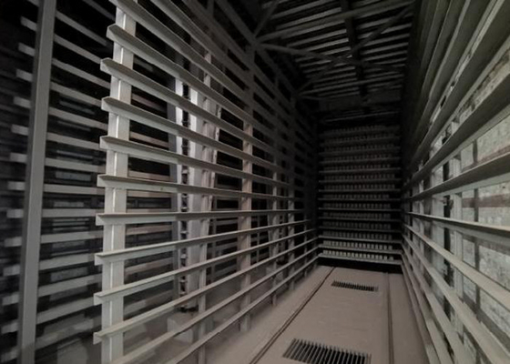 Sistema automatico della camera di essiccazione del blocco del terreno della macchina dell'essiccatore del mattone dell'argilla 290KW