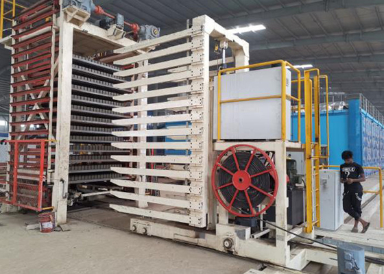 Sistema automatico della camera di essiccazione del blocco del terreno della macchina dell'essiccatore del mattone dell'argilla 290KW