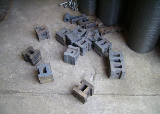 Macchina del frantoio del rullo del martello per la fabbrica di mattoni dell'argilla 132kw