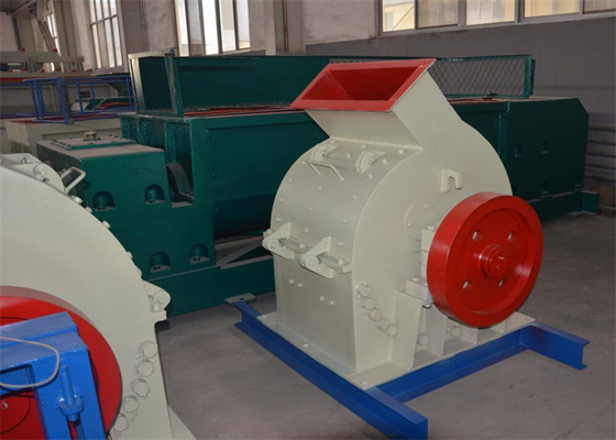 Macchina del frantoio del rullo del martello per la fabbrica di mattoni dell'argilla 132kw