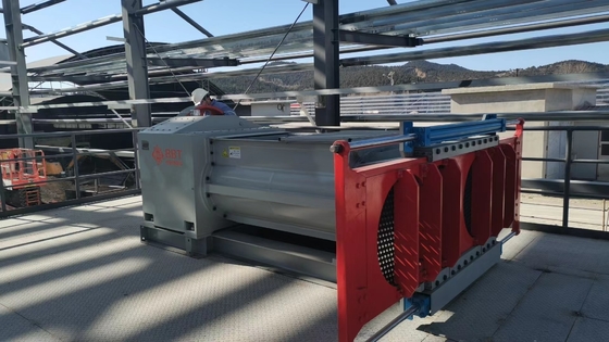 Doppio macchinario del miscelatore dell'asse del filtrante automatico per il mattone che fa fabbrica