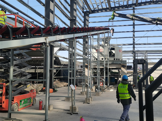 Linea di produzione automatica di mattoni d'argilla Macchina di mulino a padella bagnata con 8500 kg di peso del rullo interno