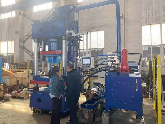 Impianti personalizzati 200 T a 1200 T Pressa idraulica per la fabbricazione di mattoni ad alte prestazioni