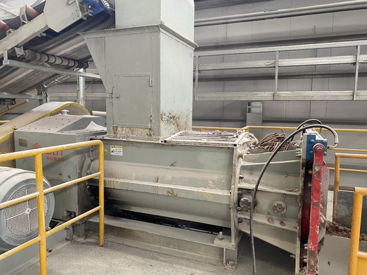 Miscelatore di estrusione a griglia anteriore per macchine per impianti di fabbricazione di mattoni di argilla