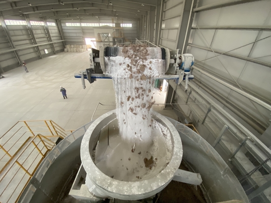 Linea di produzione di bentonite completamente automatica attrezzature molino di padelle bagnate, macchina di sito di bentonite