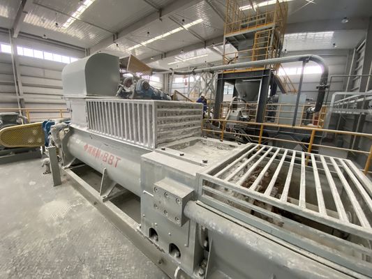 Miscelatore a doppio albero per impianti di bentonite Miscelatore a pagaia in sito di produzione automatico