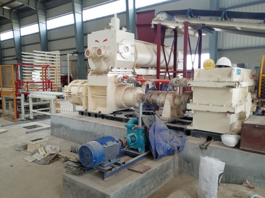 Progetto automatico rosso del forno di tunnel di EV50A Clay Brick Making Machine Full BBT