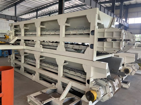 Macchine di alimentazione per scatole completamente automatiche Linea di produzione di mattoni di argilla solida rossa Macchine di alimentazione per scatole di mattoni