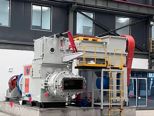 Extrudere a vuoto automatico per la fabbricazione di mattoni di argilla modello EV50
