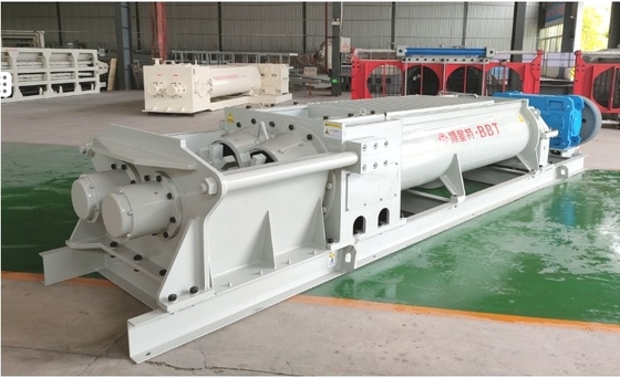 Miscelatore a doppio albero umido e secco Flea Ash / Coal Slime / Sludge Dust Paddle Clay Brick Making Machine Mud Mixer