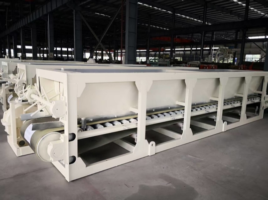 alimentatore per terra bruciata e scatole di argilla per macchine per la fabbricazione di mattoni semiautomatica