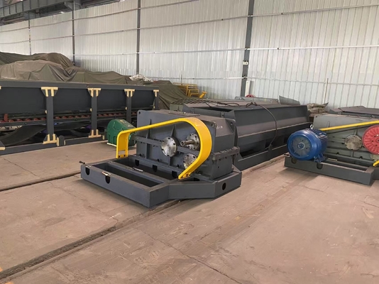 Miscelazione di materie prime in argilla TWGD3300 Miscelatore di estrusione a doppio albero per macchine per la linea di fabbricazione di mattoni in argilla