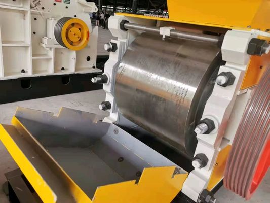 Macchine per la frantumazione a rulli,macchine per la frantumazione a doppia laminazione di mattoni di argilla,macchine per la frantumazione di rulli per fabbricazione di mattoni di argilla