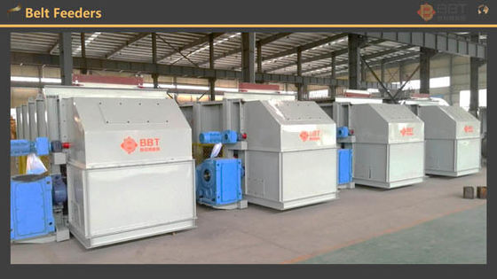 Progetto di produzione di blocchi cavi di argilla Macchina alimentatore per scatole trasportatrici a nastro da 120 tonnellate / h per una linea di produzione completamente automatica di mattoni di argilla rossa