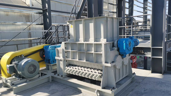 30-120 tonnellate/ora di grisa a rulli a doppio dente, materia prima per la frantumazione di mattoni di argilla del produttore BBT