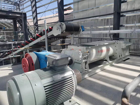 30-120 tonnellate/ora di grisa a rulli a doppio dente, materia prima per la frantumazione di mattoni di argilla del produttore BBT