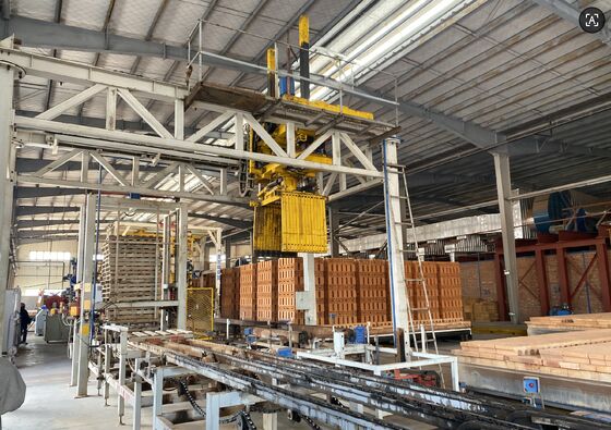 Fully Automatic Clay Brick Production Line Palletless Brick Unloading & Packaging System