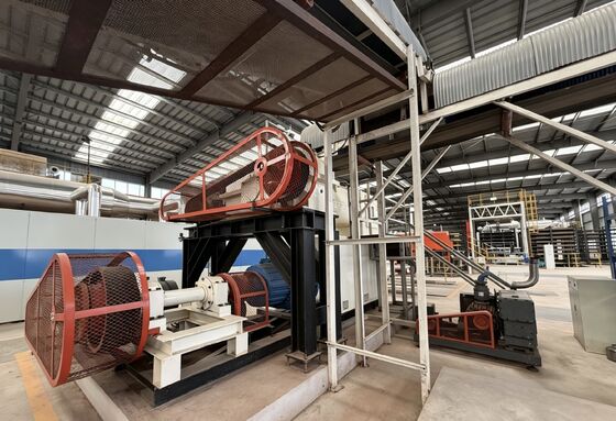 Macchina automatica per la produzione di mattoni in argilla Linea di produzione di blocchi cavi e pannelli murali